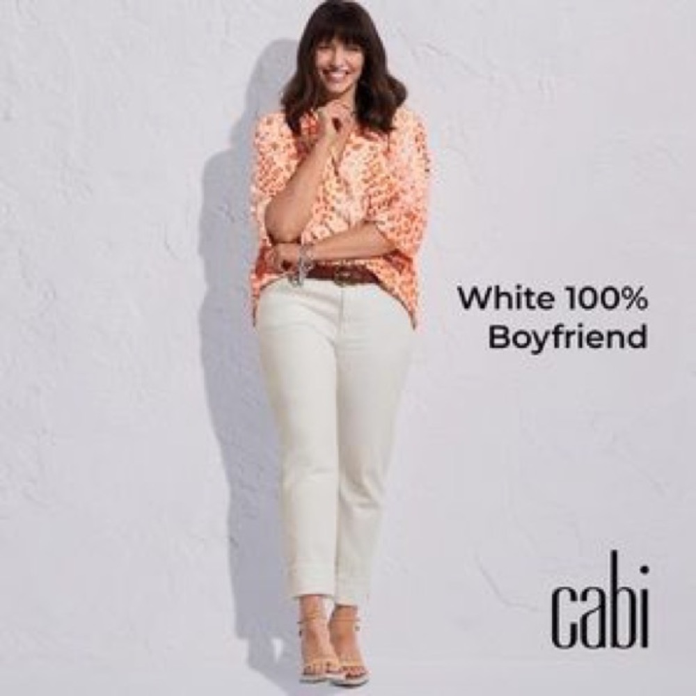 Cabi 100% Boyfriend Jeans (style 6972)